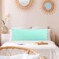 thumbnail image 2 of PiccoCasa Body Pillowcase Soft 1800 Series Microfiber Long Pillow Cover, Standard Spa Blue, 2 of 8