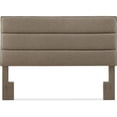 thumbnail image 4 of Serta Palisades Queen Upholstered Headboard in Brown, 4 of 12