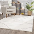 thumbnail image 1 of Rug Branch Retro Collection Tapis géométrique moderne, 1 of 6