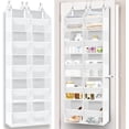 thumbnail image 1 of Over the Door Organizer s Extra Large Behind Door Storage of Compartments lbs Weight Capacity Over Door Organizer Door Hanging Organizer for Closet Diaper Organizer Room, 1 of 7