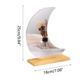 thumbnail image 3 of CEHVOM Fashion Irregular Acrylic Mirror Desktop Desktop Makeup Mirror Clearance, 3 of 6