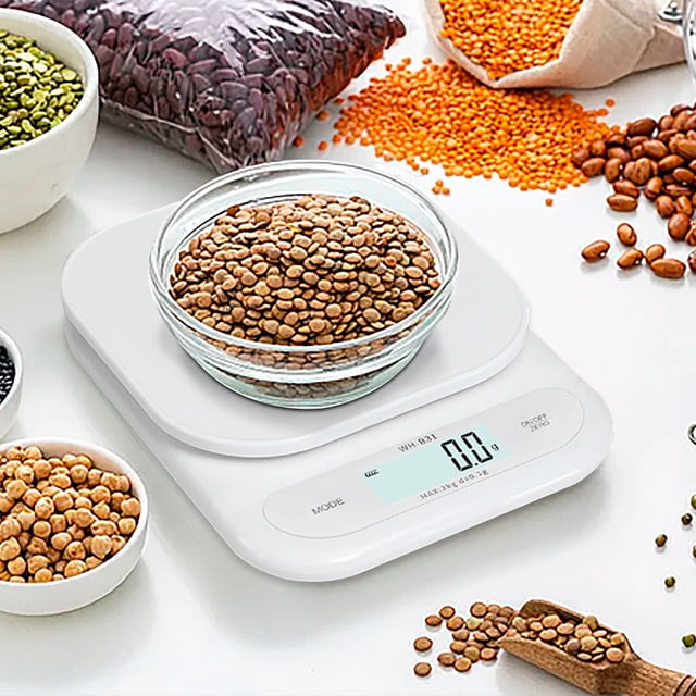 PEZHADA Food Scale for Weight Loss Weiheng B31 Kitchen Scale Electronic Scale Precision Electronic Scale Household Small Scale Weighing Scale Baking Food Weight Scale