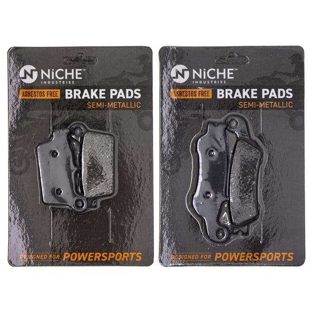 Niche Complete Semi-Metallic Brake Pad Set for Yamaha YZ250 Motorcycle MK1002565