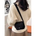 thumbnail image 3 of Mini Sac Carré à Rabat Minimaliste Sac d'École pour Filles Diplômées, Adolescentes, Étudiantes de Première Année, Élèves de Deuxième Cycle, Junior et Senior en Collège, Université et Lycée, Parfait pour l'Extérieur, les Voyages et la Rentrée Scolaire, 3 of 5