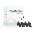 thumbnail image 5 of RYGRZJ 8 Pcs Rubber Smooth Pencil Tip Case Cover Nib Sleeve Hot2nd For_Apple-US, 5 of 5