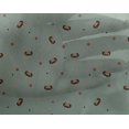 thumbnail image 4 of oneOone Georgette Viscose Fabric Dot & Face Dog Print Fabric by The Yard 42 Inch Wide, 4 of 4