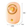 thumbnail image 3 of Portable Type-C Rechargeable Hand Warmer with Two-Speed Thermostat Adjustable Heating for Personal Warmth, 3 of 8