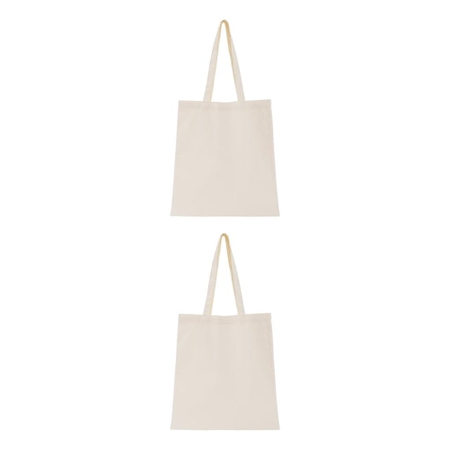 maskred Large Capacity Tote Bag Reliable Shopping Companion Sturdy And Durable Beige 2Set