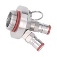 thumbnail image 1 of Stainless Steel Mini Keg Dispenser, Female Threaded Lid 2 Ball Lock O Ring Thread Beer Keg Dispenser  For Party, 1 of 8