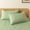 Light Green, variant on ZENGHUIJ Pillowcases Standard Size Set Of 2 Decorative Quilted Pillowcases