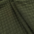 thumbnail image 3 of Men Casual Pants Elastic Waist Drawstring Solid Color Textured Trousers Lightweight Daily Long Pant with Pockets Army Green XXXL, 3 of 5
