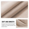 thumbnail image 4 of Clearance Linen Sheer Curtains 63 Inch Length Semi Sheer Curtains Silver Linen Curtain Panels For Living Room/Bedroom Light Filtering Curtains 2 Panels, 4 of 9