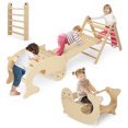 thumbnail image 1 of Gymax Jouets d'Escalade Intérieurs 7-en-1 pour Tout-Petits avec Rampe Réversible, Berceuse Otarie, 1 of 10