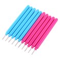 thumbnail image 2 of Economic Paper Quilling Slotted Quilling Tool, Paper Quilling, Environmental-Friendly Quilling Pen Quilling Pen, Durable Slotted Quilling Tool 10Pcs Papercarft Plastic Slotted, 2 of 8