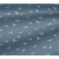 thumbnail image 4 of oneOone Viscose Jersey Fabric Bird Ikat Print Sewing Fabric BTY 60 Inch Wide, 4 of 4