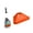 Orange, variant on DYNWAVECA 10x Triangle Soccer Cones for Training Agility Soccer Aids for Sports Soccer Orange