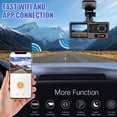 thumbnail image 4 of Kbndieu Dash Cam Dash Cam Front and Inside 1080P HD Screen Dash Camera for Cars with Wdr Night Vision Wide Parking Monitor Loop Recording App Automobiles & Motorcycles, 4 of 8