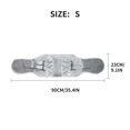 thumbnail image 1 of EGNMCR Waist Protection Self-heating Waist Protection Belt Hot-pressed Steel Waist Protection Widened Breathable Waist Protection Belt Protection belt, 1 of 2