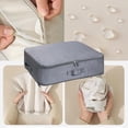 thumbnail image 1 of Sateen Quilt Down Jacket Storage Bag Compression Bag Silk Quilt Finishing Bag Down Jacket And Bedding Storage Bag B, 1 of 4