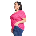 thumbnail image 4 of Iyla Plus Women's Short Sleeve Ripple Tee, 4 of 6