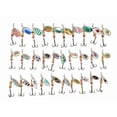 thumbnail image 1 of GLFILL 30PCS Fishing Metal Spinner Lures Bass Hard Metal Spinner Baits Kit with A Box, 1 of 8
