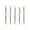 B, variant on TopLLC Eyeshadow 5 Makeup Brush Sets Portable Barrel Travel Set Full Set Of Makeup Eye Shadow Brush Eyebrow Brush High Gloss Brush Fiber Hair Makeup brush