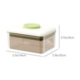 thumbnail image 3 of SLYNSHome Airtight Food Storage Containers with Lids,Stackable One Button Opening Food Containers Kitchen Pantry Storage Bin for Snack Coffee Sugar - 3.15 inch, 3 of 9