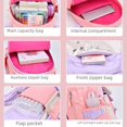 thumbnail image 4 of Primary School Schoolbag Female Cute Princess Large Capacity Lightweight Backpack for Children Grade 1-6,Student backpack with cute and fun patterns, lightweight and large capacity., 4 of 5