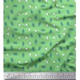 thumbnail image 1 of Soimoi Poly Georgette Fabric Brush Stroke & Salt Bottle Cartoon Printed Fabric 1 Yard 52 Inch Wide, 1 of 3