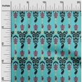 thumbnail image 1 of oneOone Polyester Lycra Fabric Stripe & Paisley Ikat Print Fabric By The Yard 56 Inch Wide, 1 of 4