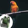 thumbnail image 4 of Portable Bird Backpack Travel Parrot Cage Breathable Retractable Easy Cleaning Green, 4 of 8