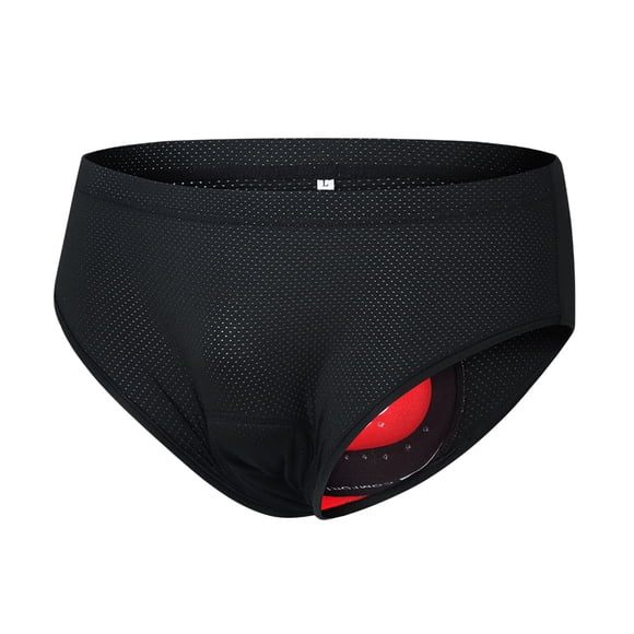 Wosawe sous-Vêtements de Vélo pour Hommes Respirants Rembourrés Culottes de Bicyclette sous-Vêtements de Cyclisme Shorts