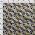 thumbnail image 3 of oneOone Rayon Yellow Fabric Asian Mandala Craft Projects Decor Fabric Printed By The Yard 56 Inch Wide, 3 of 4