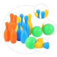 thumbnail image 2 of COMPUKAS 1 Set Bowling Game Set ABS Assorted Color Educational Activity, 2 of 8