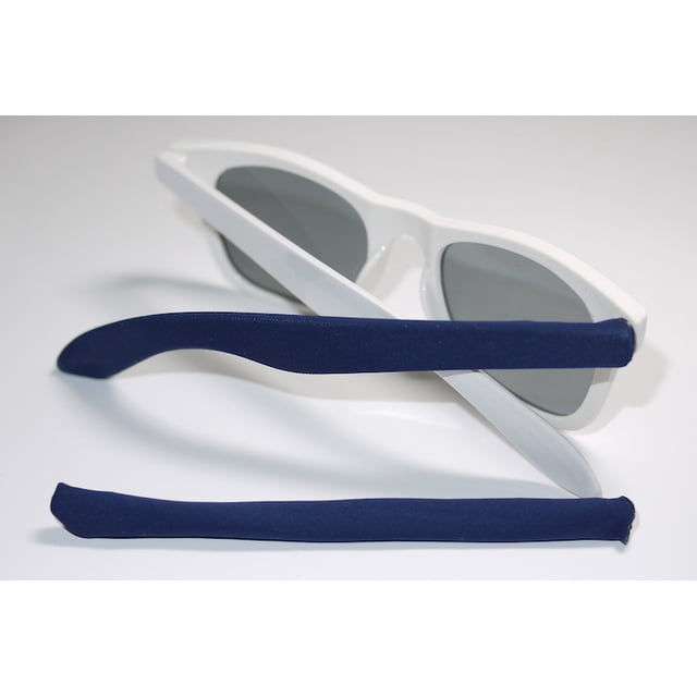 Temeplesox Eyewear Sleeve Arm Covers Comfort Color, Navy Blue Large