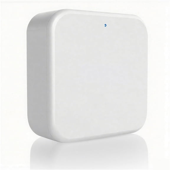 G2 Wi-Fi Gateway Bluetooth Gateway for TTLock, Bluetooth Keyless Entry Electronic Door Lock Wi-Fi Bridge, G2 Hub, Remote Control Smart Fingerprint Lock, Work with Alexa Voice Control, White