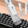 thumbnail image 1 of 7-in-1 Keyboard Cleaning Kit for Laptops, Multi-Function Electronic Screen Cleaner, Spray for Headphones, Keyboards & Screens, Includes Brushes & Tools - Orange, Blue, 1 of 9