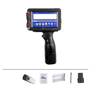 12.7/25.4mm Portable Printer ,Handheld Inkjet Printer,QR Bar Batch Code Date Number Logo Expiry Date ,24 Languages ,Multi-Format Printing