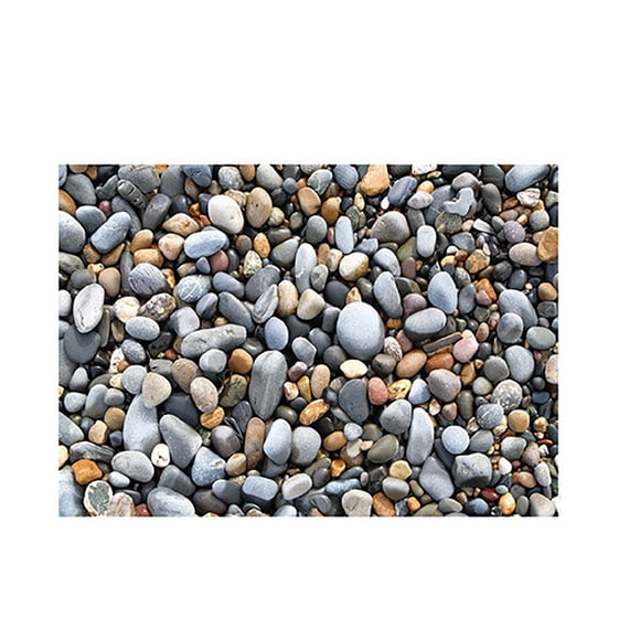 3D Pebble Wall Sticker Removable Floor Decal Vinyl Art For Living Room Bathroom Kitchen Home Decor Modern Design 50X70Cm