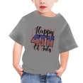 thumbnail image 3 of TopLLC Manches Courtes Col Rond Blouses & Chemises Chemises pour Enfants T-Shirt Graphique Manches Courtes Col Rond Crop Top pour 3-14 Ans Filles et Garçons T-Shirt Tee Blouse Fille, 3 of 4