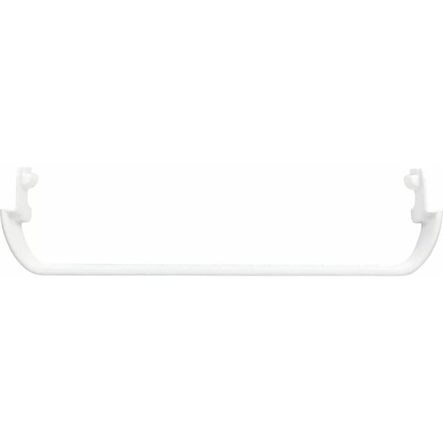 QRInnovations Support de Porte de Réfrigérateur Blanc, compatible avec les Modèles Frigidaire Incluant 240535201 AP3214686 PS7. Conçu comme un Organisateur de Frigo avec une structure Courbée et des Crochets pour une Fixation Sécurisée à la Porte.