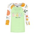 thumbnail image 4 of UPPADA Bunny T-Shirts de Pâques pour Femmes Lapin Oeuf Imprimé T-Shirts Manches 3/4 Col Rond T-Shirts d'Été Décontractés Mignons T-Shirts Graphiques Chandail Confortable Haut Vert,TTTG, 4 of 5