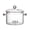 Borosilicate Glass Pot Under $5 A1960, variant on Cagogo under $5 Borosilicate Glass Pot, High Borosilicate Glass Stew Pot, Open Flame Heating Mini Crock Pot For Cooking, Heat Resistant Glass Saucepan For Stove