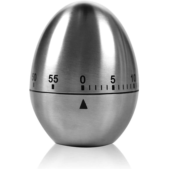 Kitchen timer, "Egg" kitchen timer, Funny egg timer, Stainless steel Timer kitchen with stopwatch Hand wash