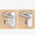 thumbnail image 4 of Serrure de Poignée de Porte Anti-Ouverture Serrure de Poignée de Porte de Sécurité Multifonctionnelle Portable, 4 of 4
