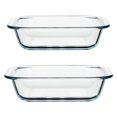 thumbnail image 1 of 2 Pcs Plaques de Cuisson en Verre Moules à Pizza Moules à Riz Moules de Cuisine, 1 of 9