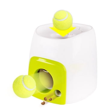 Jouet Interactif pour Chien Lanceur Automatique de Balles Machine de Lancer de Balles de Tennis pour Animal
