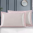 thumbnail image 5 of Fesfesfes Summer Ice Silk Pillowcase Cool Pillowcase Washable Cool Pillowcase Concise Queen Size Adult Pillowcase, 5 of 5