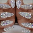 thumbnail image 4 of 12 Cells Nail Art Rhinestones Crystal Glitter Glass Diamond Decorative for Nails Makeup DIY Crafts, 4 of 8