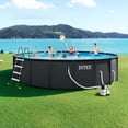 thumbnail image 2 of Intex 15Ft X 48In Greywood Prism Frame Premium Pool Set, Age: 6+, 2 of 5